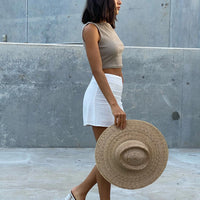 Selby Mini Skirt White Petite