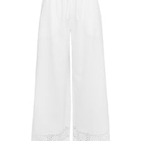 Summer Chateau Pants White