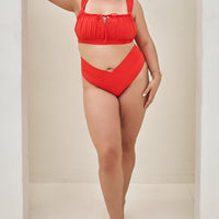 Sea Maiden Bikini Top - Poppy