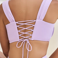 Sea Maiden Bikini Top - Lilac