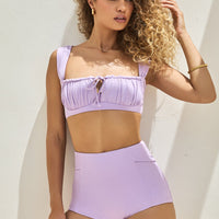 Sea Maiden Bikini Top - Lilac