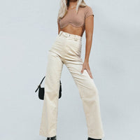 Uptown Cord Pant Beige