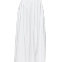 Valerio Maxi Skirt White Curve