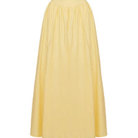Valerio Maxi Skirt Yellow