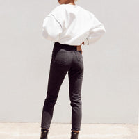 Zaiden Straight Leg Jeans Black Denim