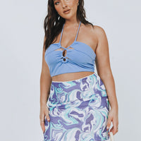 Remi Mini Skirt Blue