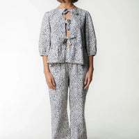 Melody Straight Pants - Beige