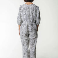 Melody Straight Pants - Beige