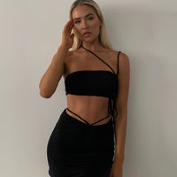 Maisie Mini Skirt Black