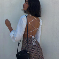 Darwin Mini Skirt Brown multi