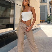 Titius Pants Beige Tall