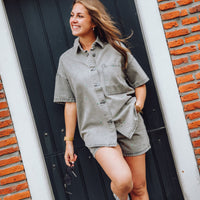 Zaar Short - Mid Grey