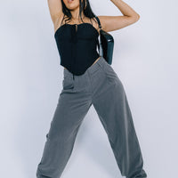 Motel Sakaria Trouser Tailoring Charcoal