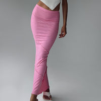 Oscar Maxi Skirt Hot Pink