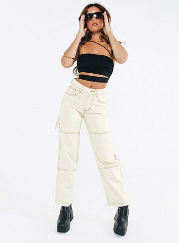 Copeland Jeans White Petite