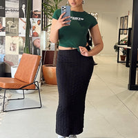 Corine Maxi Skirt Black