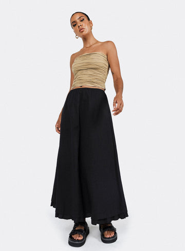 Empress Of Love Maxi Skirt Black