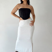 Maynard Maxi Skirt White