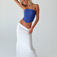 Seabrook Maxi Skirt White