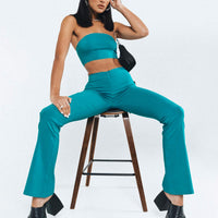 Motel Zenovia Trouser Tailoring Azure Blue