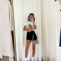 Ivy Bike Shorts Black