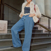 Maryanne Mid Rise Relaxed Jeans Mid Wash Denim