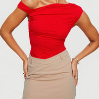 Grimaldi Mini Skirt Beige