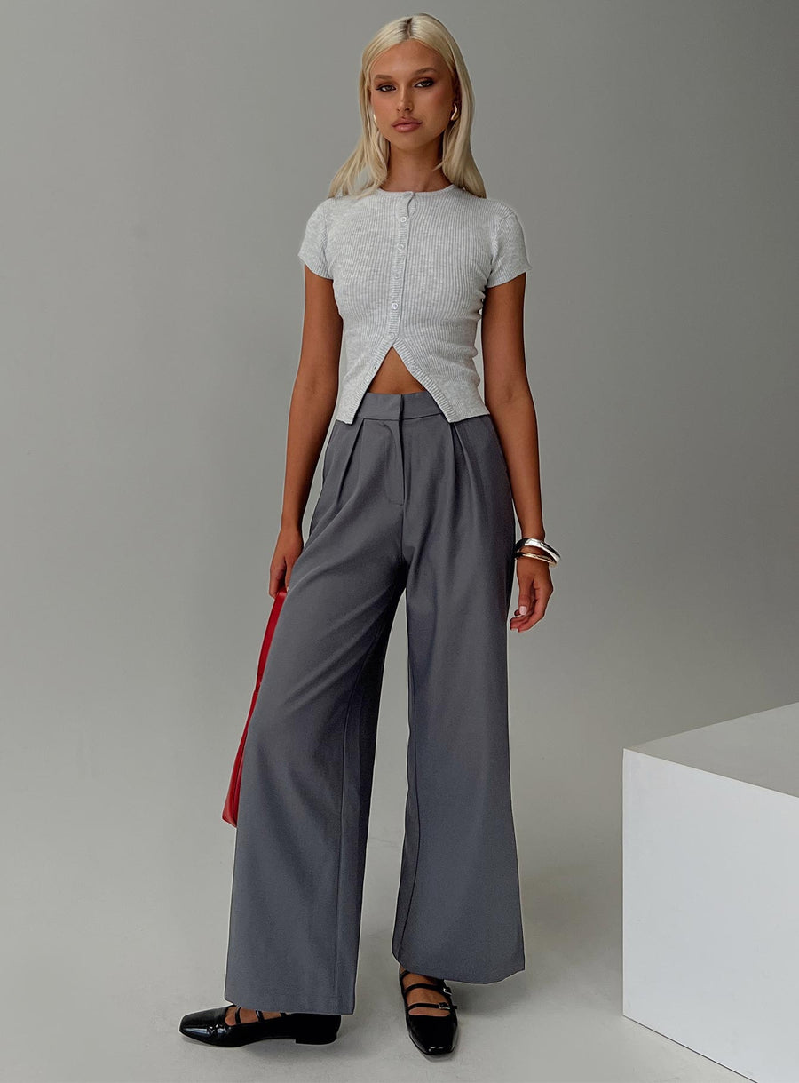 Relaxed Pants Charcoal