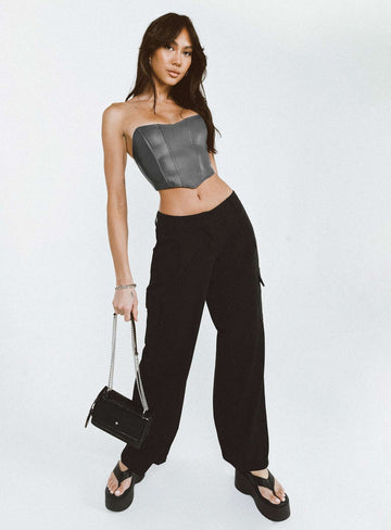 Motel Low Rise Abba Cargo Black