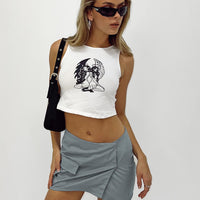 Motel Rhory Skirt Light Grey