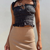 Buddy Mini Skirt Beige