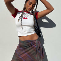 Prep In Your Step Mini Skirt Multi