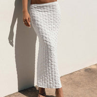 Corine Maxi Skirt White