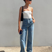 Calcetto Wide leg Denim Jean