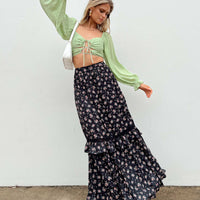 Fowler Maxi Skirt Black