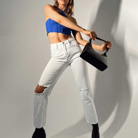 Fairmount Straight Leg Jean White