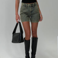 Lou Carpenter Denim Shorts Antique Wash