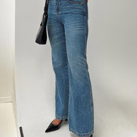 Maudie Boot Leg Jeans Mid Wash