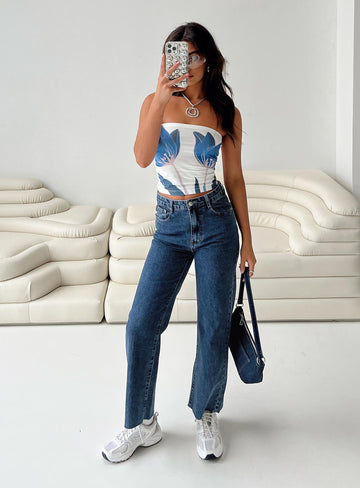 Boundless Denim Jeans Dark Wash