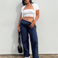 Downtown Parachute Pants Navy