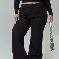 Lulu Pants Black Curve