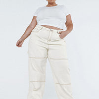 Copeland Jeans White Curve