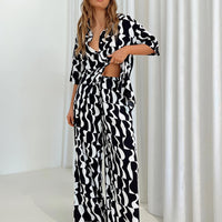 Hilola Set Black / White