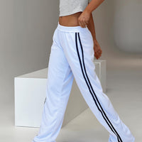 Coze Wide Leg Pants White