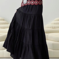 Mya Maxi Skirt Black