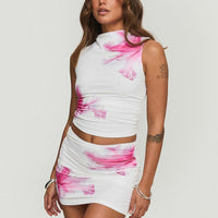 Lychee Mini Skirt Multi