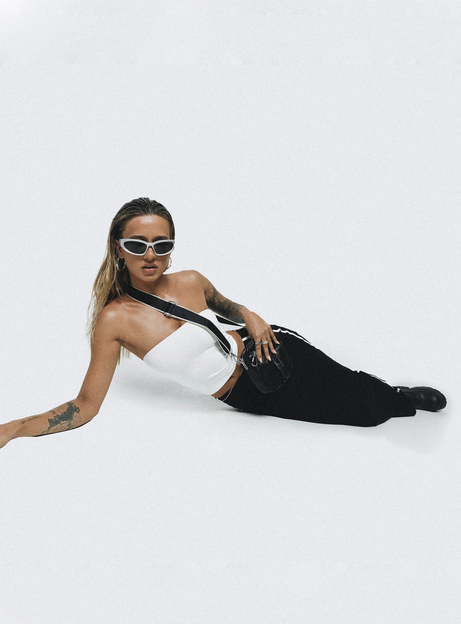 JGR & STN Bianca Maxi Skirt Black