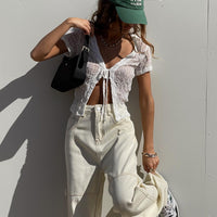 Copeland Jeans White