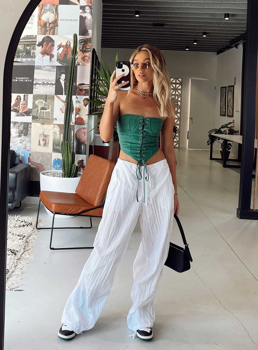 Motel Chute Trousers Ivory