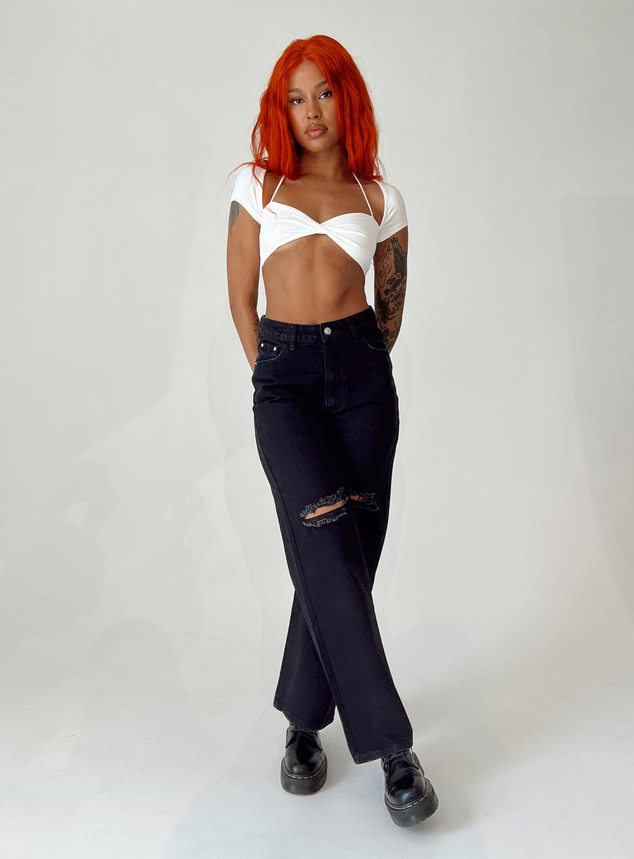 Lugano Denim Jeans Black